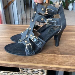 New directions black sandals size 8 1/2